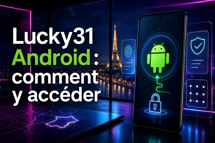 Lucky31 Android: comment y accéder