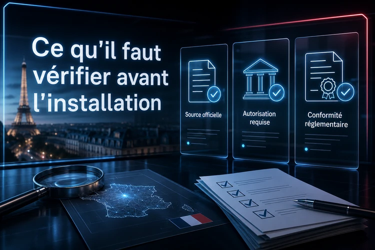 Ce qu'il faut vérifier avant l'installation