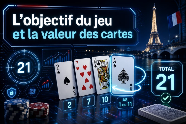 L'objectif du jeu et la valeur des cartes