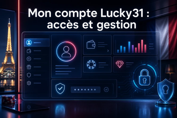 Mon compte Lucky31: accès et gestion