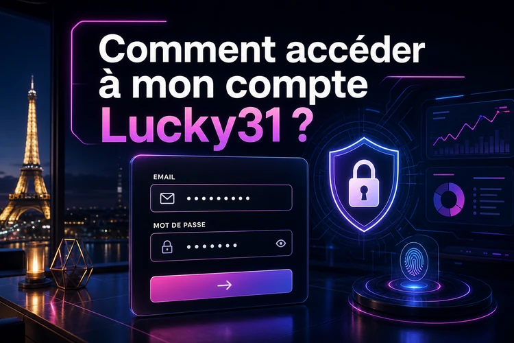 Comment accéder à mon compte Lucky31?