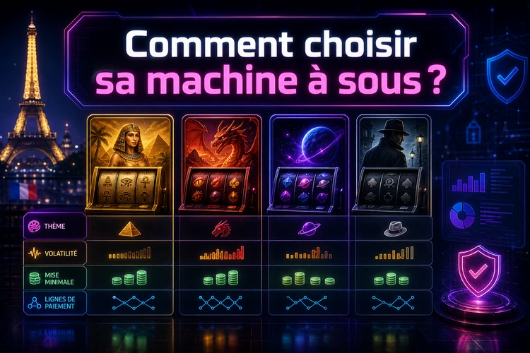 Comment choisir sa machine à sous?