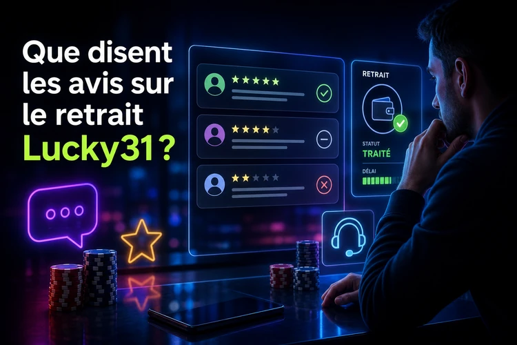 Que disent les avis sur le retrait Lucky31?
